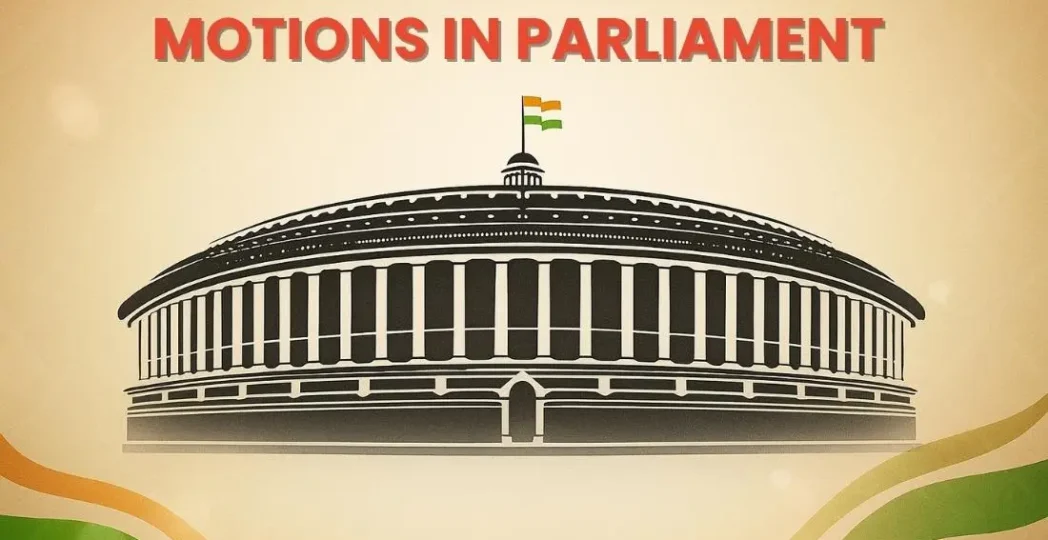 Motions in Parliament