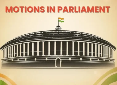 Motions in Parliament