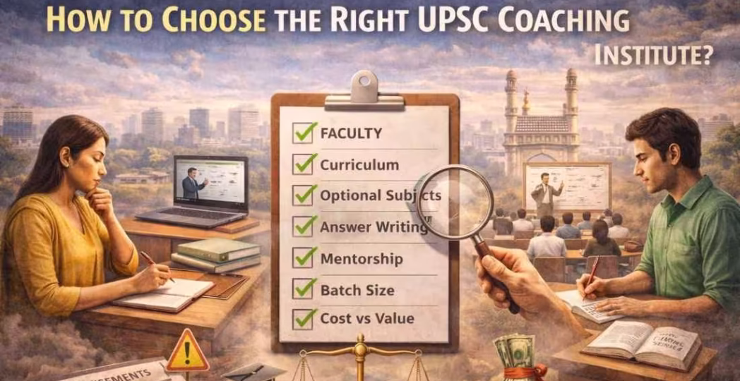 How to Choose the Right and Best UPSC Coaching Institute?