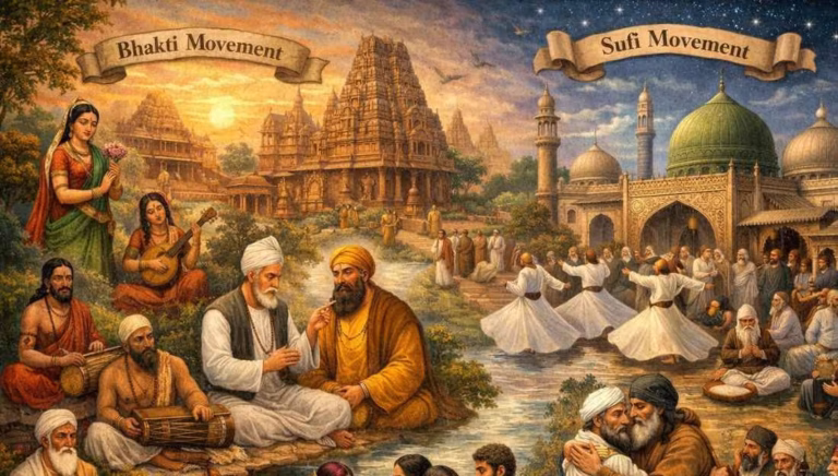 Bhakti and Sufi Movements Art & Culture