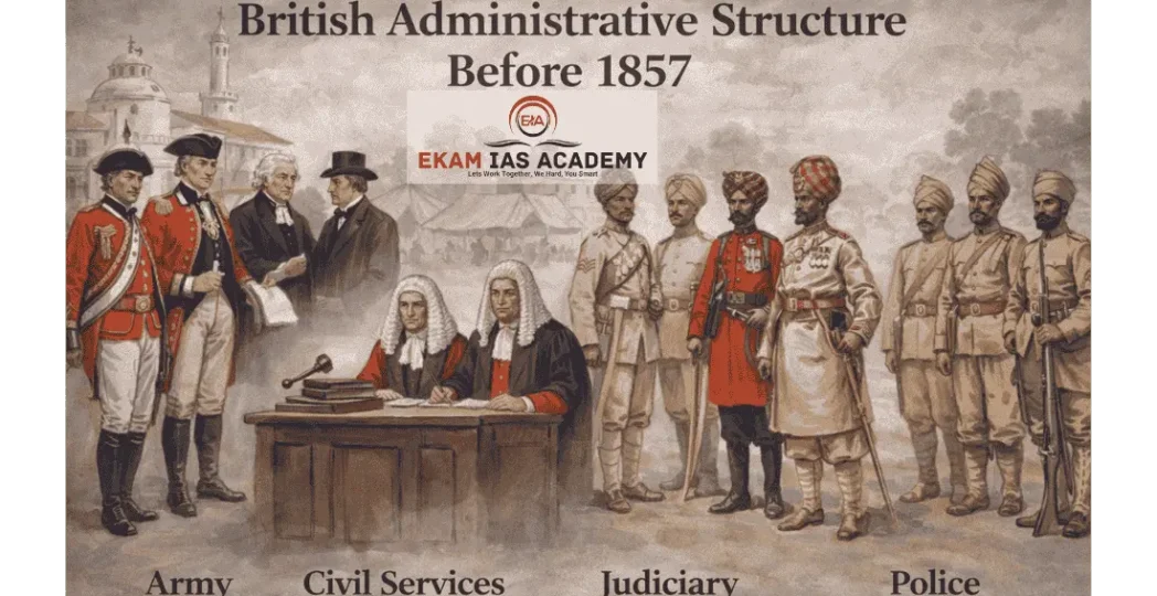 British Administrative Structure in India Before 1857