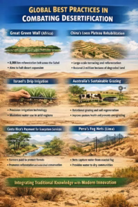 Global Best Practices in Combating Desertification