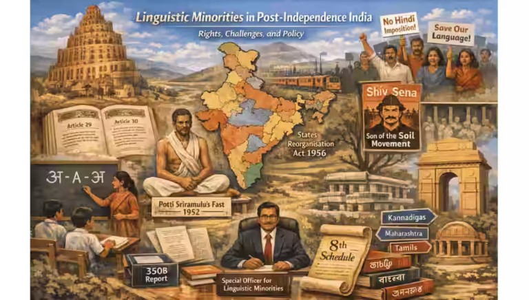 Issue of Linguistic Minorities UPSC
