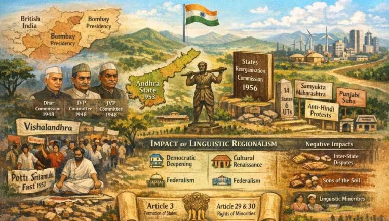 Linguistic Regionalism in Post-Independence India