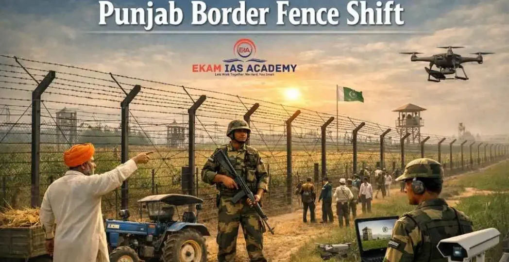 Punjab Border Fence Shift