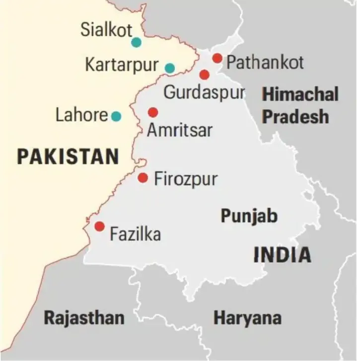 Punjab Border Fence Shift