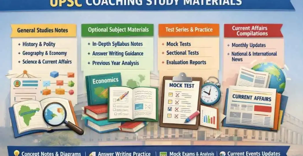 UPSC Coaching Study Materials