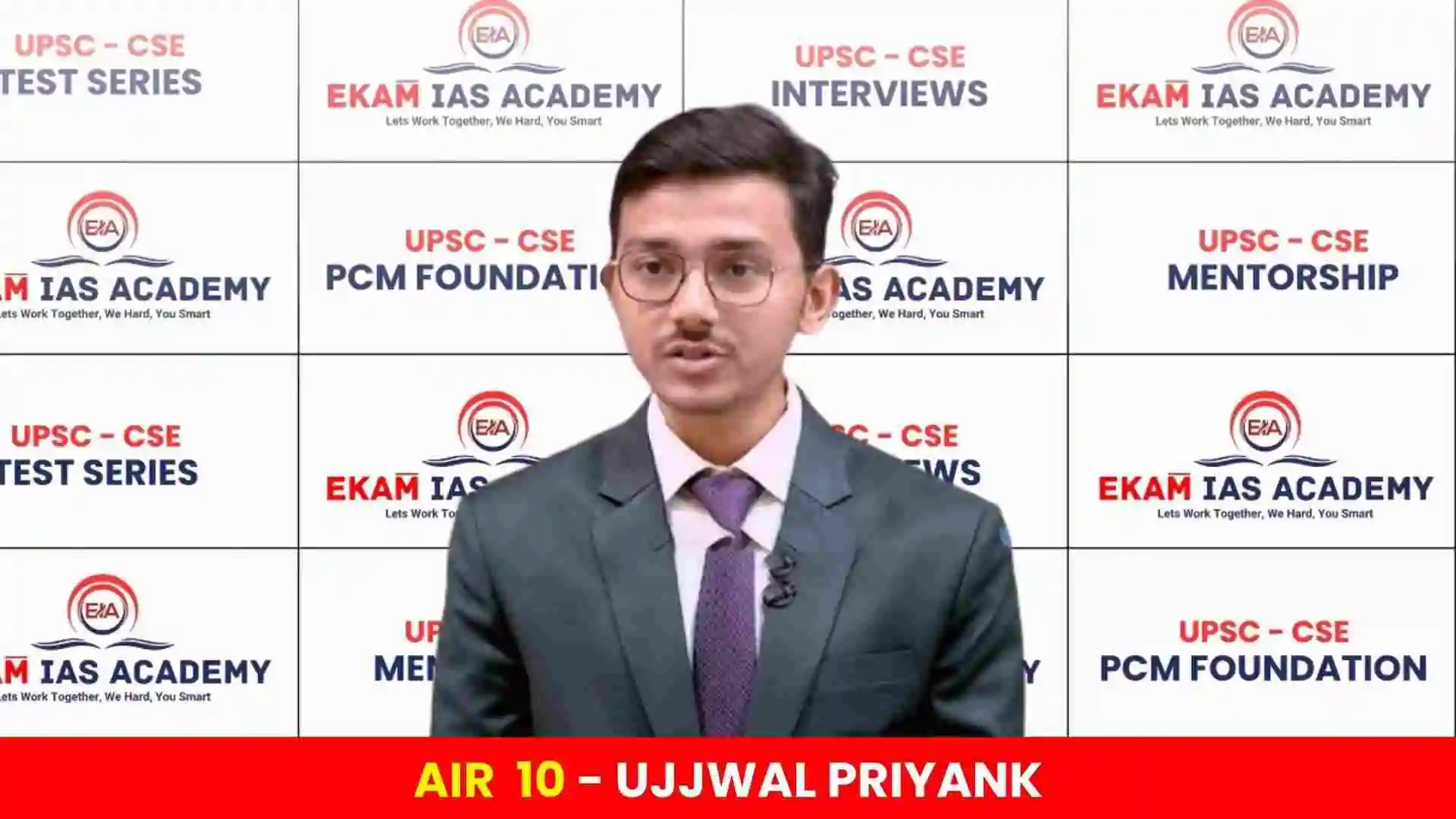 AIR 10 - UJJWAL PRIYANK