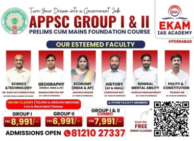 APPSC Group 1 and 2 Prelims Cum Mains Foundation Course