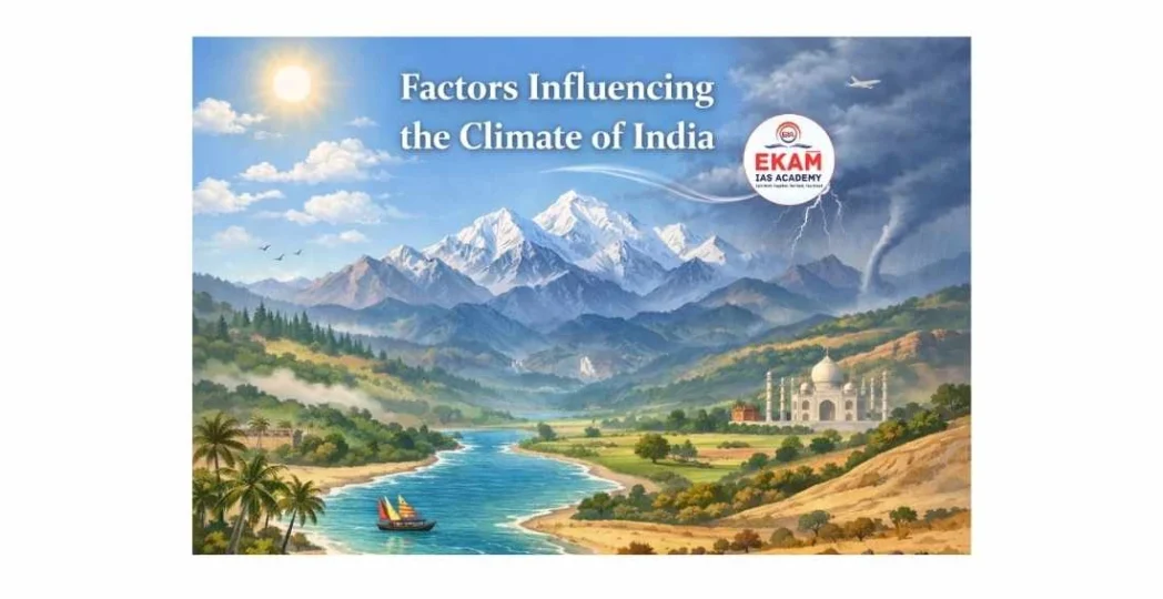 Factors Influencing the Climate of India