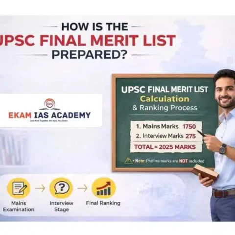 How is UPSC Final Merit List Prepared?