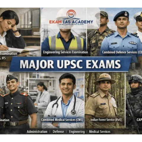 Major UPSC Exam List