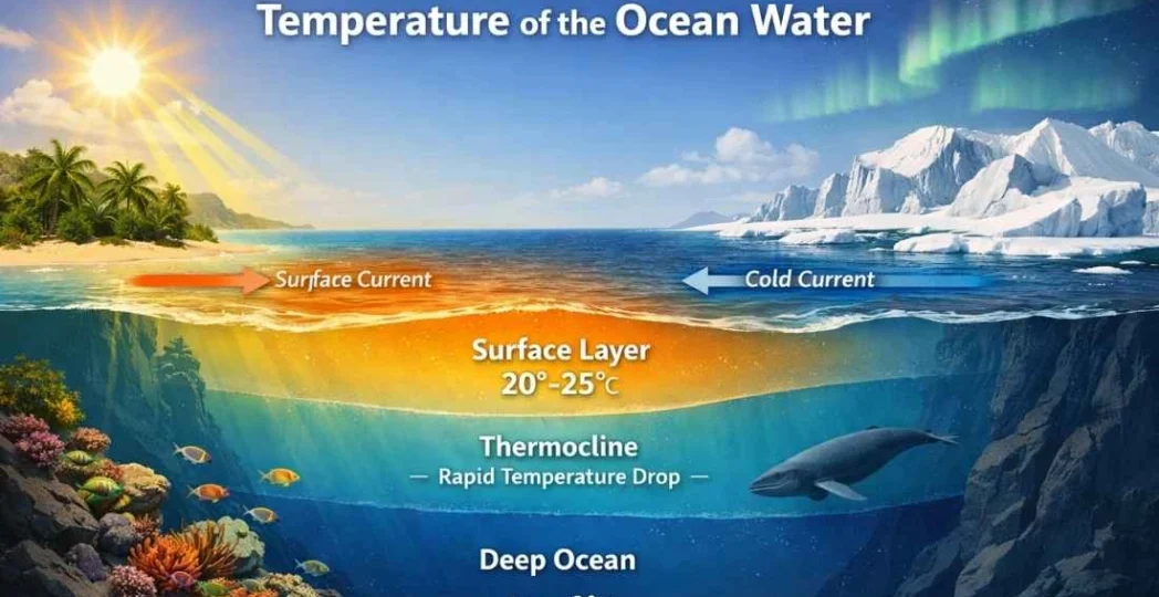 Temperature of the Ocean Water