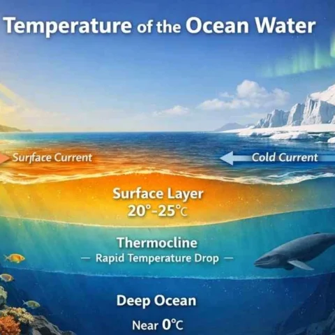Temperature of the Ocean Water