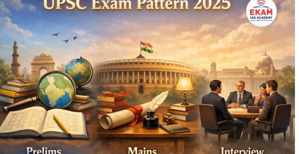 UPSC Exam Pattern 2025 Prelims, Mains, and Interview