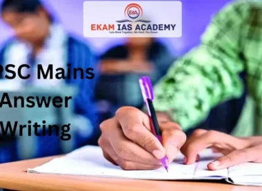 UPSC Mains Answer Writing