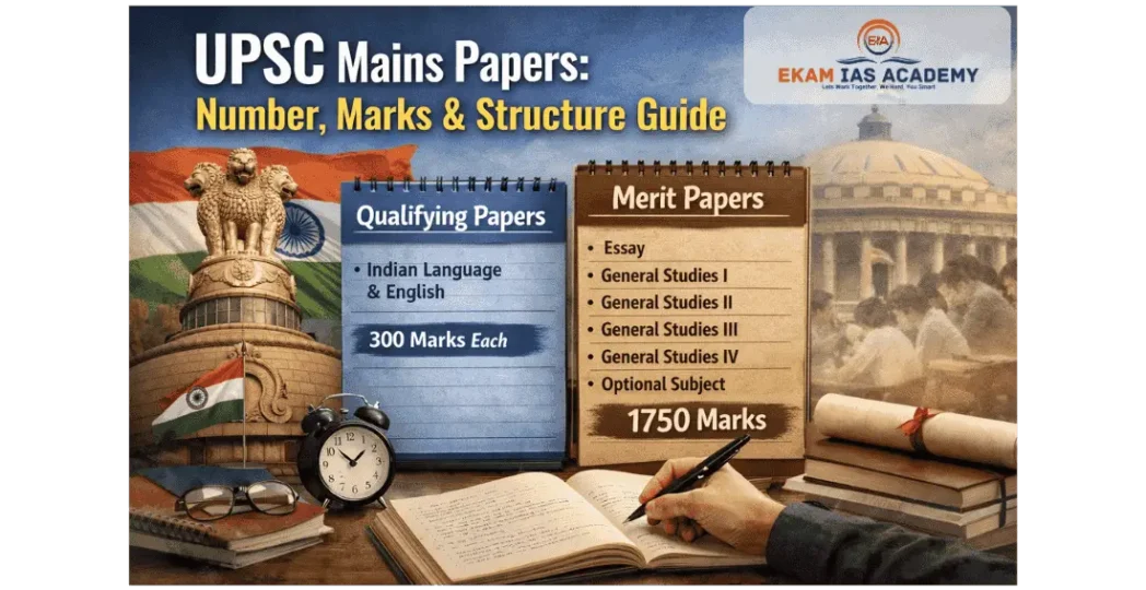 UPSC Mains Papers: Number, Marks & Structure Guide