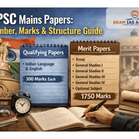 UPSC Mains Papers: Number, Marks & Structure Guide
