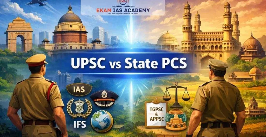 UPSC vs State PCS