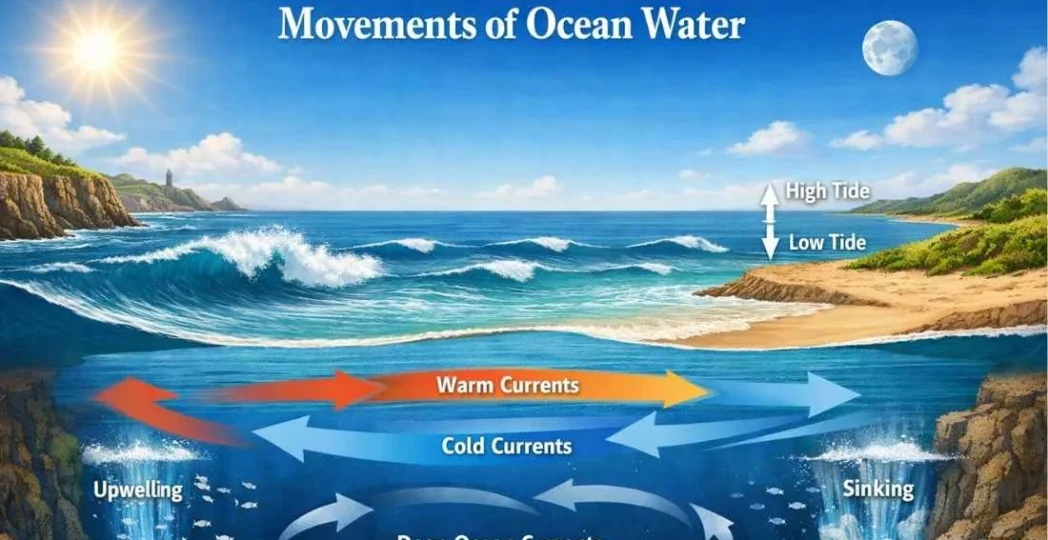 movements of Ocean Water