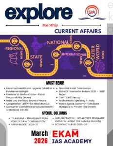 Monthly Current Affairs -March 2026 | Ekam IAS Academy