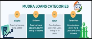 Mudra Loans Categories