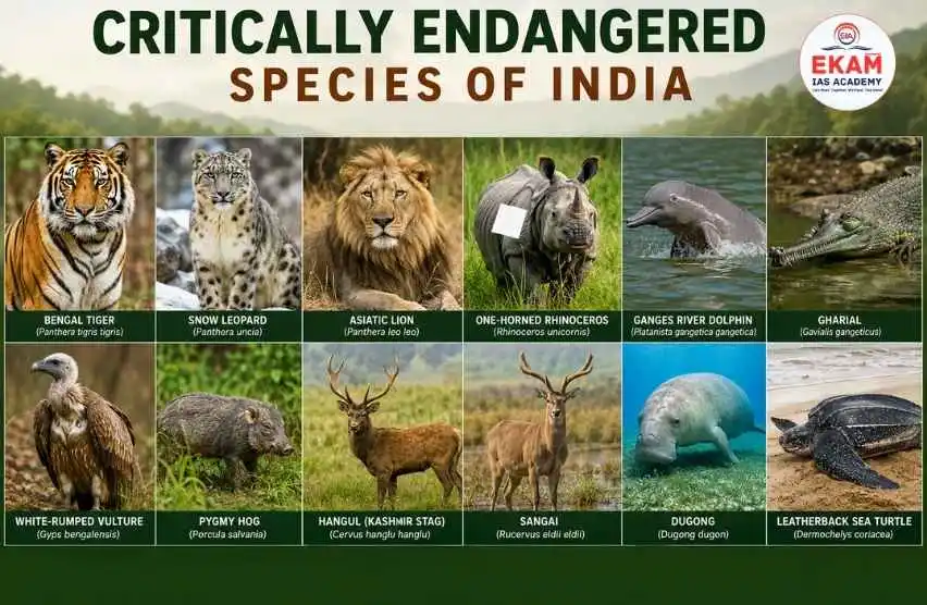 Species Recovery Programme: Critically Endangered UPSC Notes