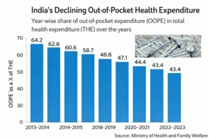 India's Declining Out of Pocket Health Expenditure