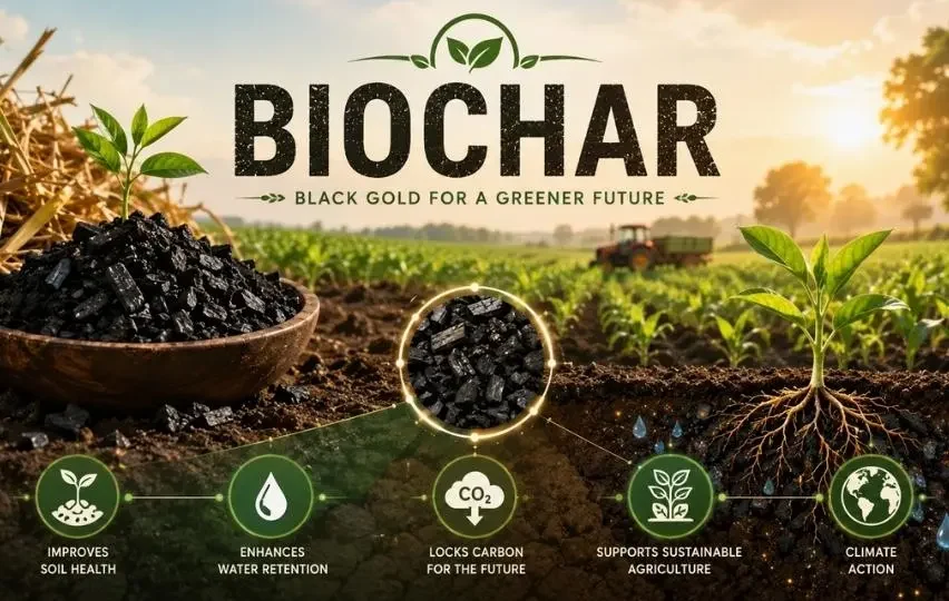 Biochar Black Gold For a Greener Future