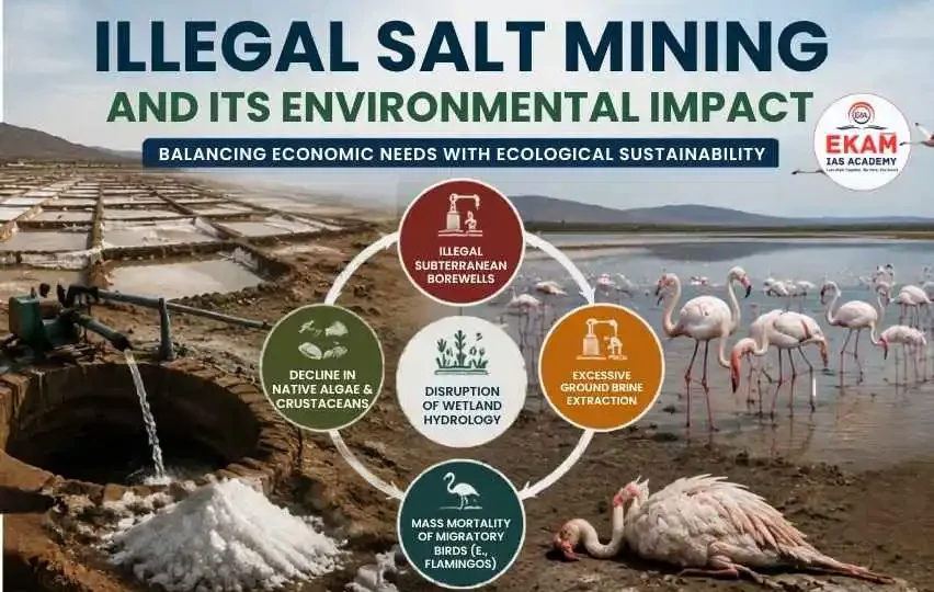 Illegal Salt Mining in India
