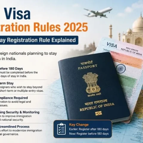 India Visa Registration Rules 2025