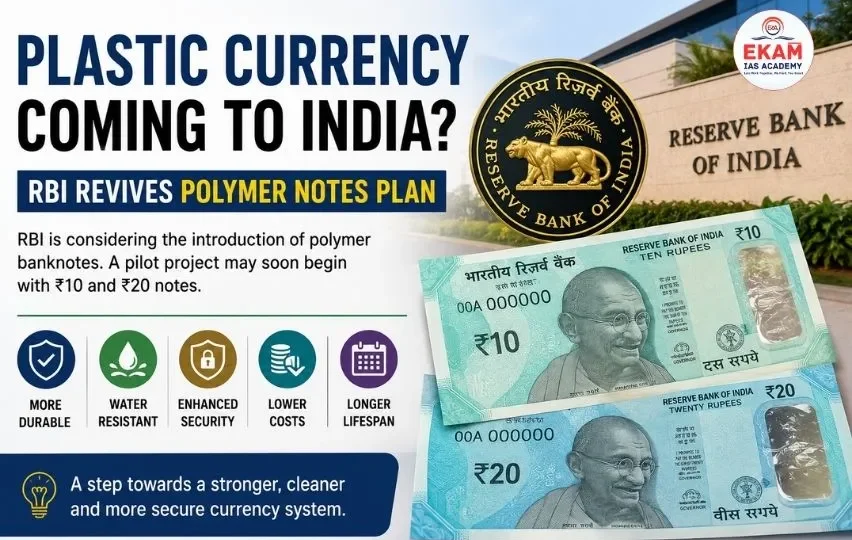 Plastic Currency in India