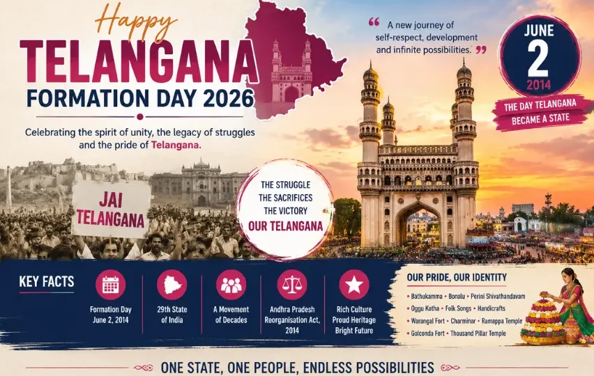 Telangana Formation Day 2026