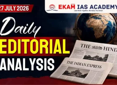 Daily Editorial Analysis 27 July 2026