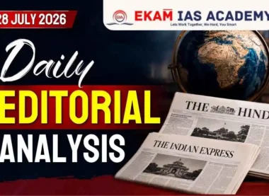 Daily Editorial Analysis 28 July 2026