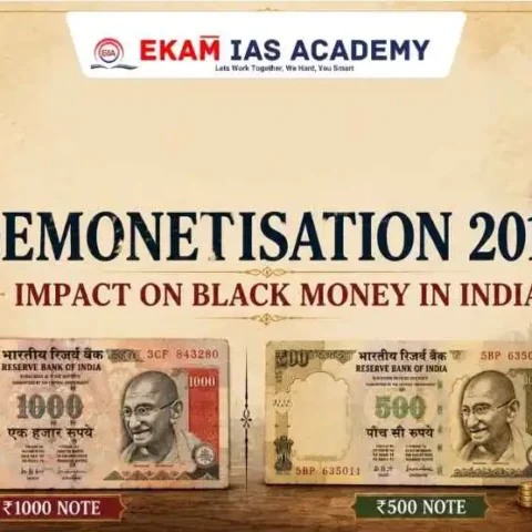 Demonetisation on Black Money