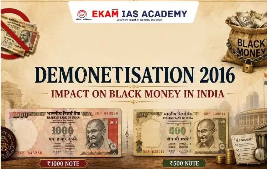 Demonetisation on Black Money