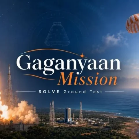 Gaganyaan Mission Solve Ground Test