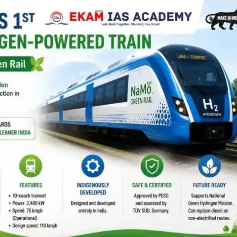 India’s 1st Hydrogen-Powered Train