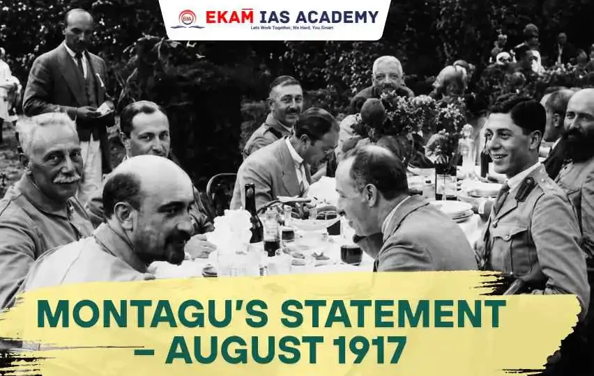 Montagu’s Statement – August 1917