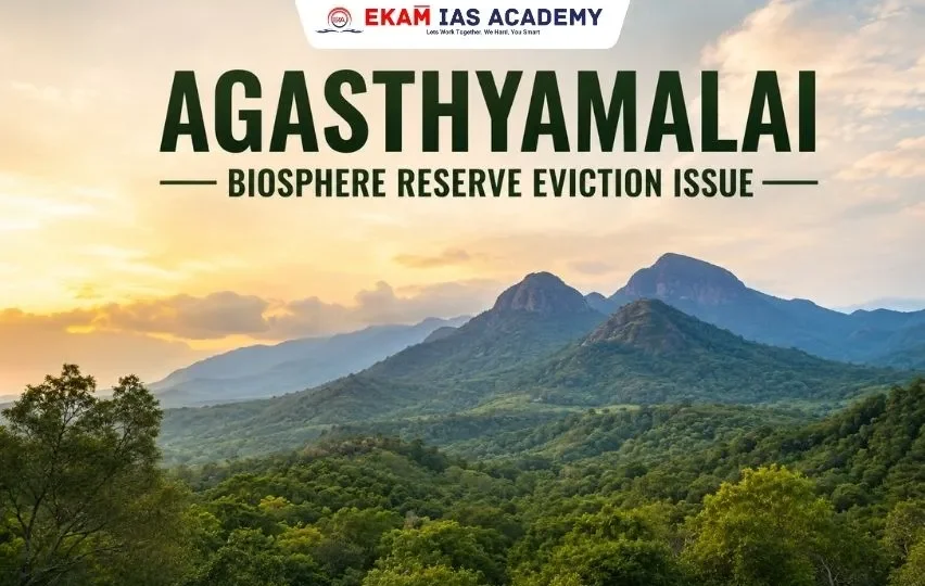 Agasthyamalai Biosphere Reserve Eviction Issue