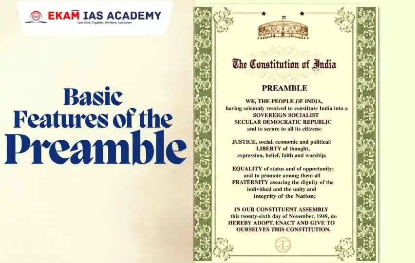 Basic Features of the Preamble