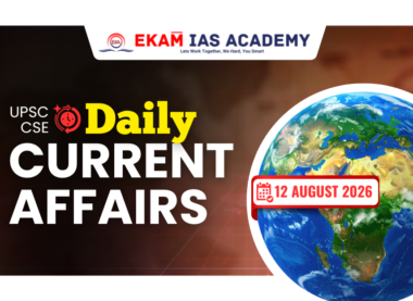 Daily Current affairs 12 August 2026