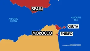 Mass Migration Crisis at Spains Ceuta Border