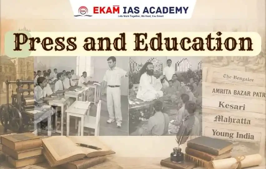 Press and Education During British Period