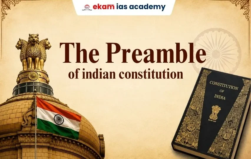 The Preamble of indian constitution