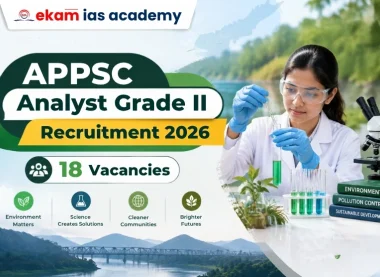 APPSC Analyst Grade-II Recruitment 2026