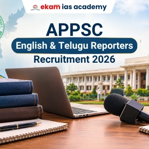 APPSC English & Telugu Reporters Recruitment 2026