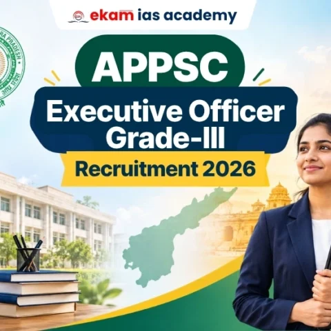 APPSC Executive Officer Grade-III Recruitment 2026