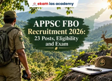 APPSC FBO Recruitment 2026
